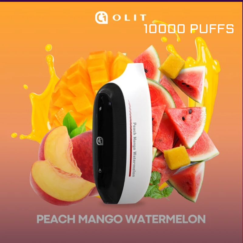 OLIT PEACH MANGO WATERMELON -10000 PUFFS — image 1