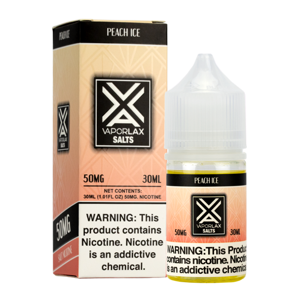 Peach Ice VaporLax Salt — image 1
