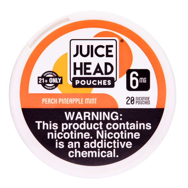 Peach Pineapple Mint Juice Head Pouches — image 1