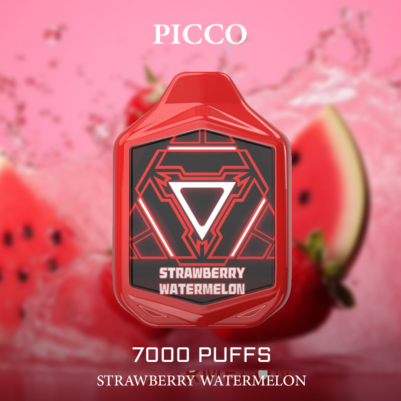 PICCO STRAWBERRY WATERMELON - 7000 PUFFS — image 1