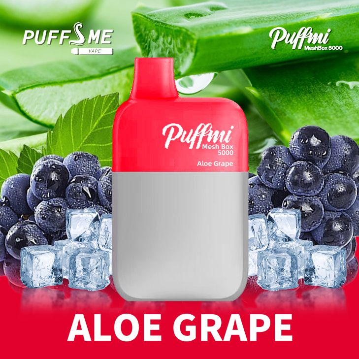 PUFFMI ALOE GRAPE ICE - 5000 PUFFS — image 1