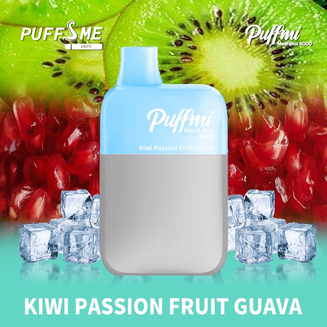 PUFFMI KIWI PASSION FRUIT GUAVA - 5000 PUFFS — image 1