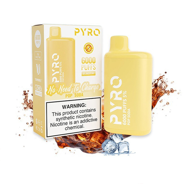 PYRO 6000 Puffs Pop Soda — image 1