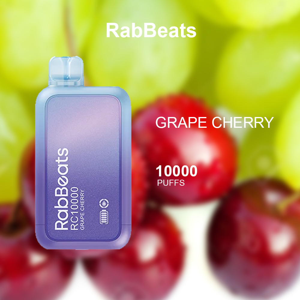 RABBEATS BAR GRAPE CHERRY - 10000 PUFF — image 1