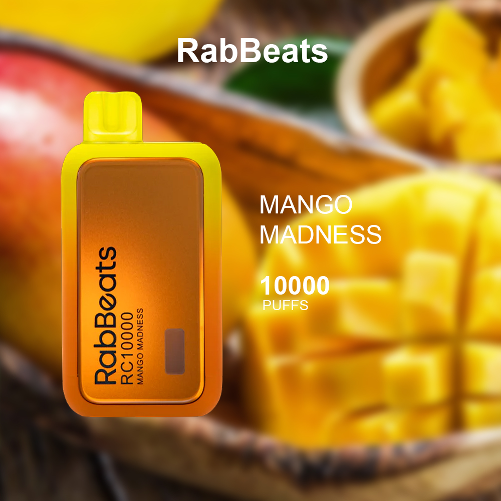 RABBEATS BAR MANGO MADNESS - 10000 PUFFS — image 1