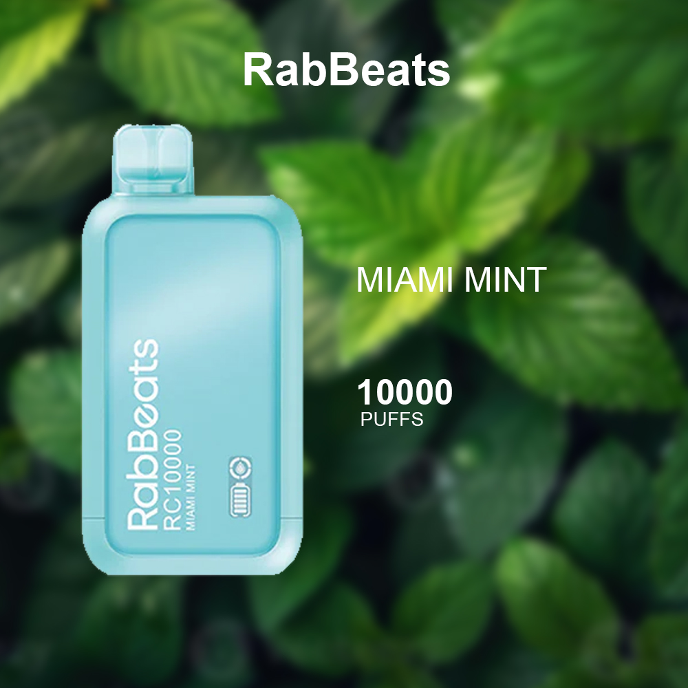 RABBEATS BAR MIAMI MINT - 10000 PUFFS — image 1