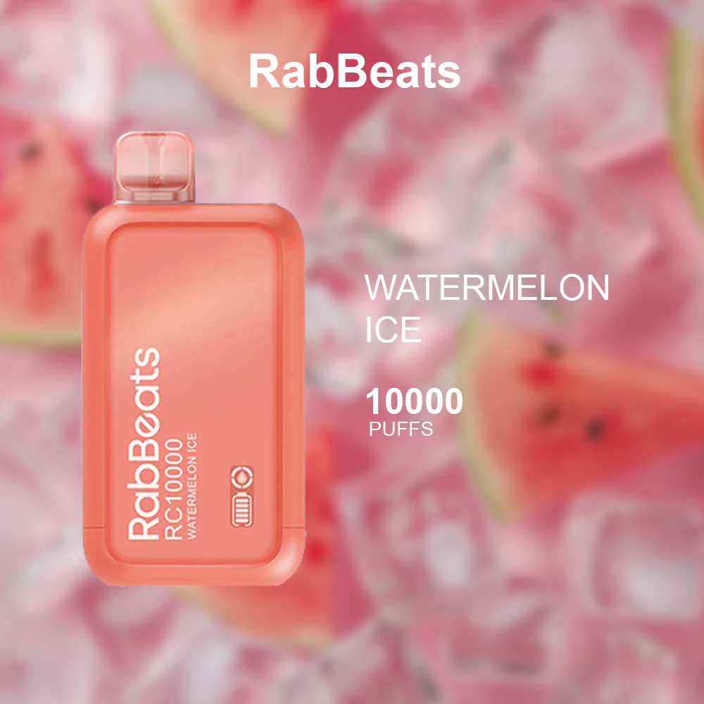 RABBEATS BAR WATERMELON ICE - 10000 PUFFS — image 1