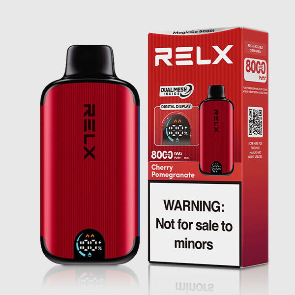 RELX MagicGo 8000 Puffs Cherry Pomegranate — image 1