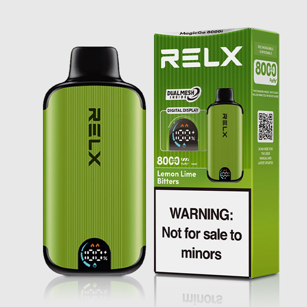RELX MagicGo 8000 Puffs Lemon Lime Bitters — image 1