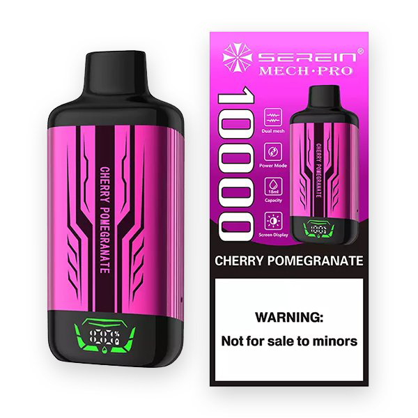 SEREIN MECH-PRO 10000 Puffs Cherry Pomegranate — image 1
