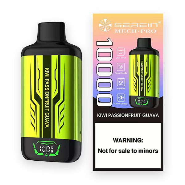 SEREIN MECH-PRO 10000 Puffs Kiwi Passionfruit Guava — image 1