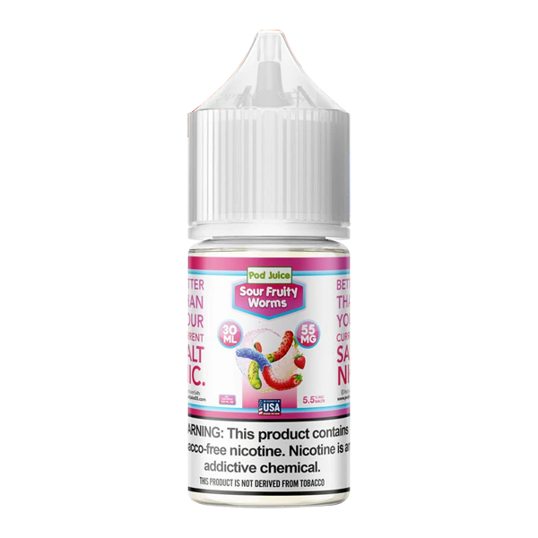 Sour Fruity Worms Pod Juice — image 1