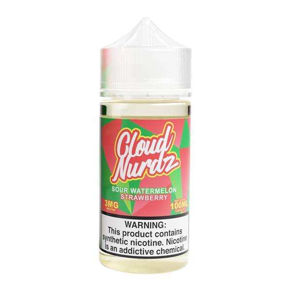 Sour Watermelon Strawberry Cloud Nurdz eJuice — image 1