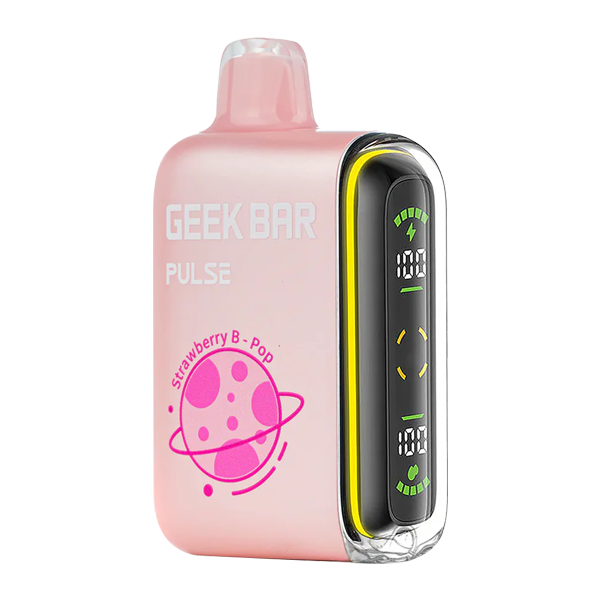 Strawberry B-Pop Geek Bar Pulse (Nicotine-Free) — image 1