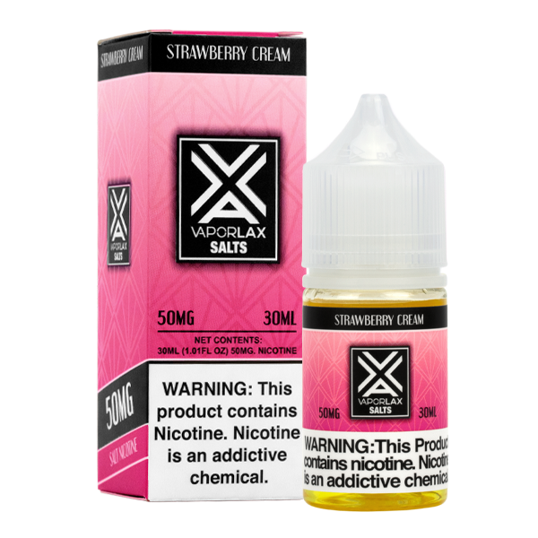 Strawberry Cream VaporLax Salt — image 1