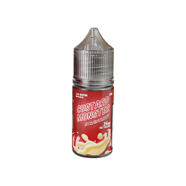 Strawberry Custard Monster Salt by Monster Labs — image 1