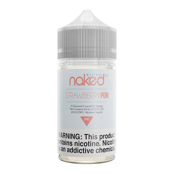 Strawberry Pom Naked Menthol Vape Juice — image 1
