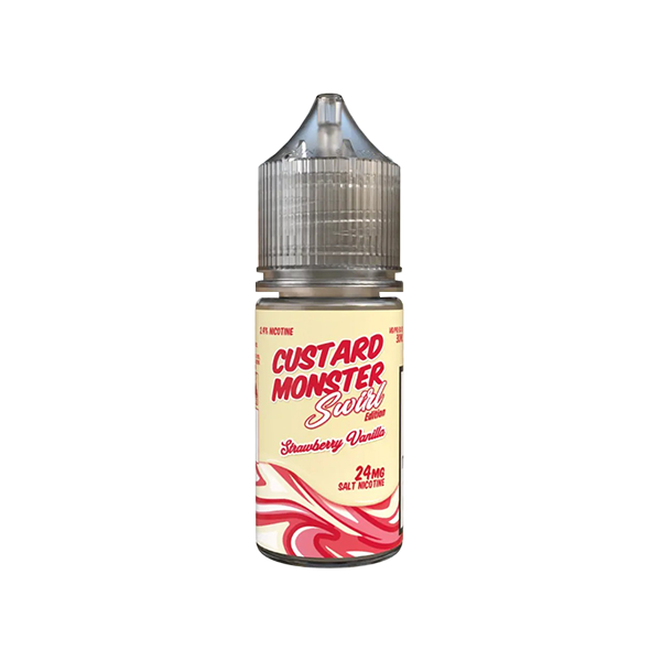 Strawberry Vanilla Custard Monster Salt by Monster Labs — image 1