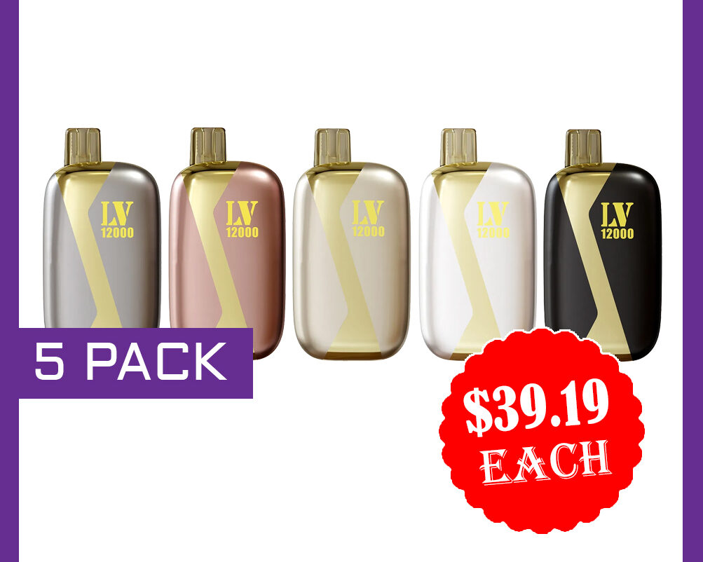TESS-LV 12000 PUFFS - 5 PACK — image 1