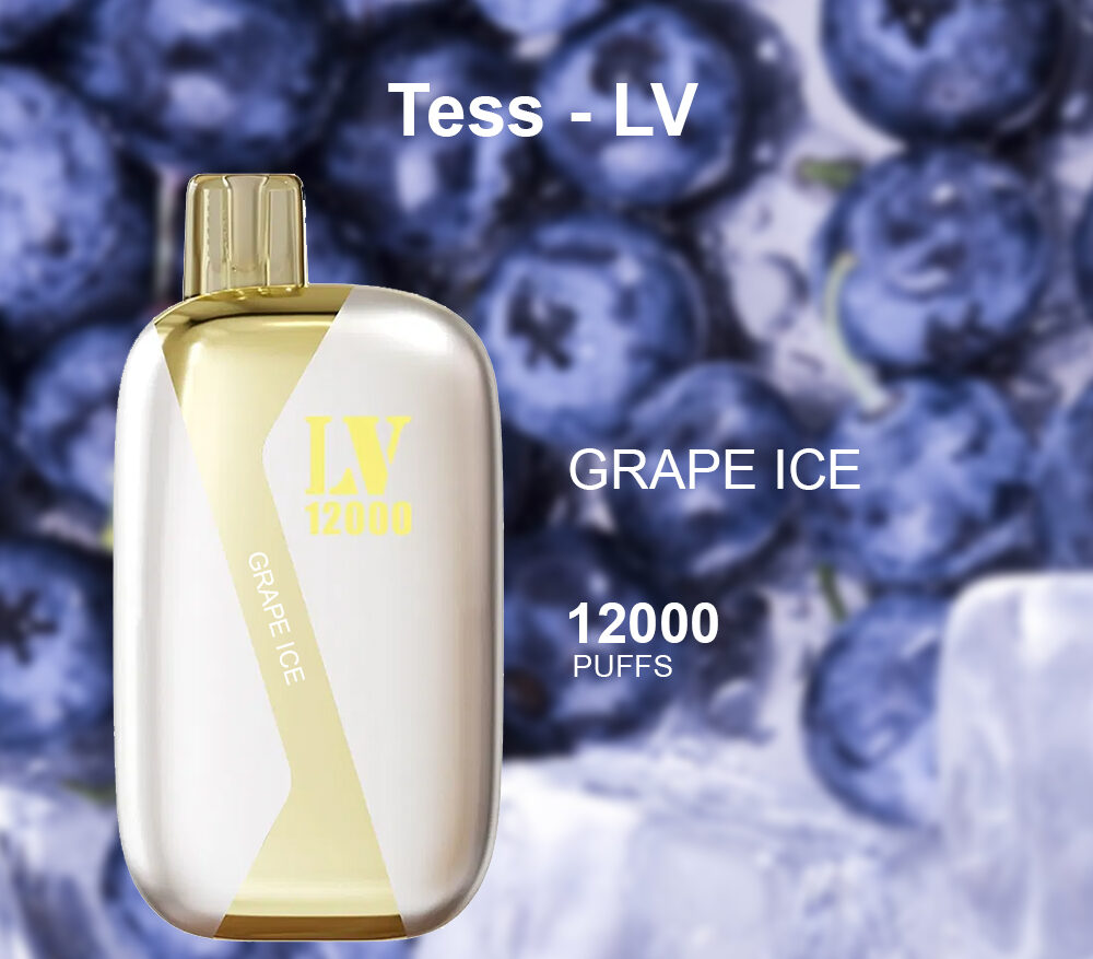 TESS-LV GRAPE ICE - 12000 PUFFS — image 1