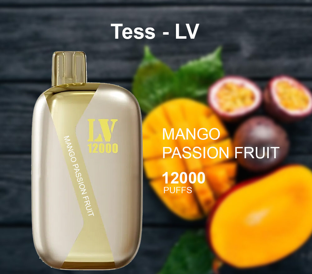 TESS-LV MANGO PASSION FRUIT - 12000 PUFFS — image 1
