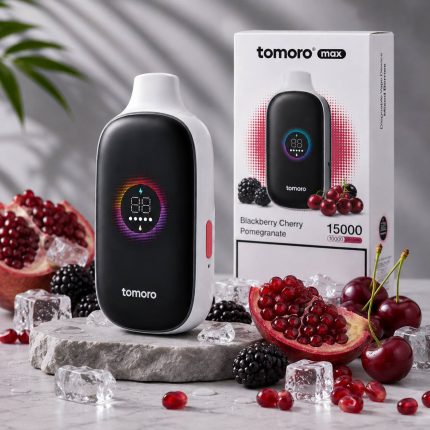 TOMORO MAX - BLACKBERRY CHERRY POMEGRANATE - 15000 PUFFS