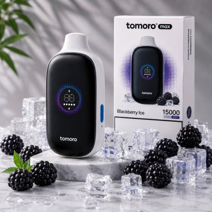 TOMORO MAX - BLACKBERRY ICE - 15000 PUFFS