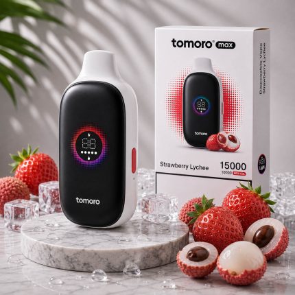 TOMORO MAX - STRAWBERRY LYCHEE - 15000 PUFFS — image 1