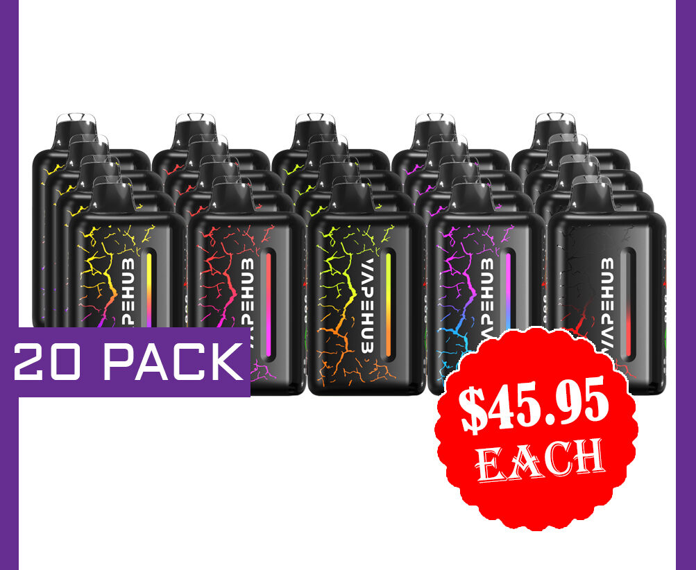 VAPEHUB 20000 PUFFS - 20 PACK — image 1
