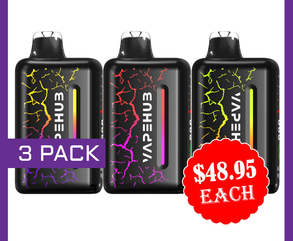 VAPEHUB 20000 PUFFS - 3 PACK — image 1