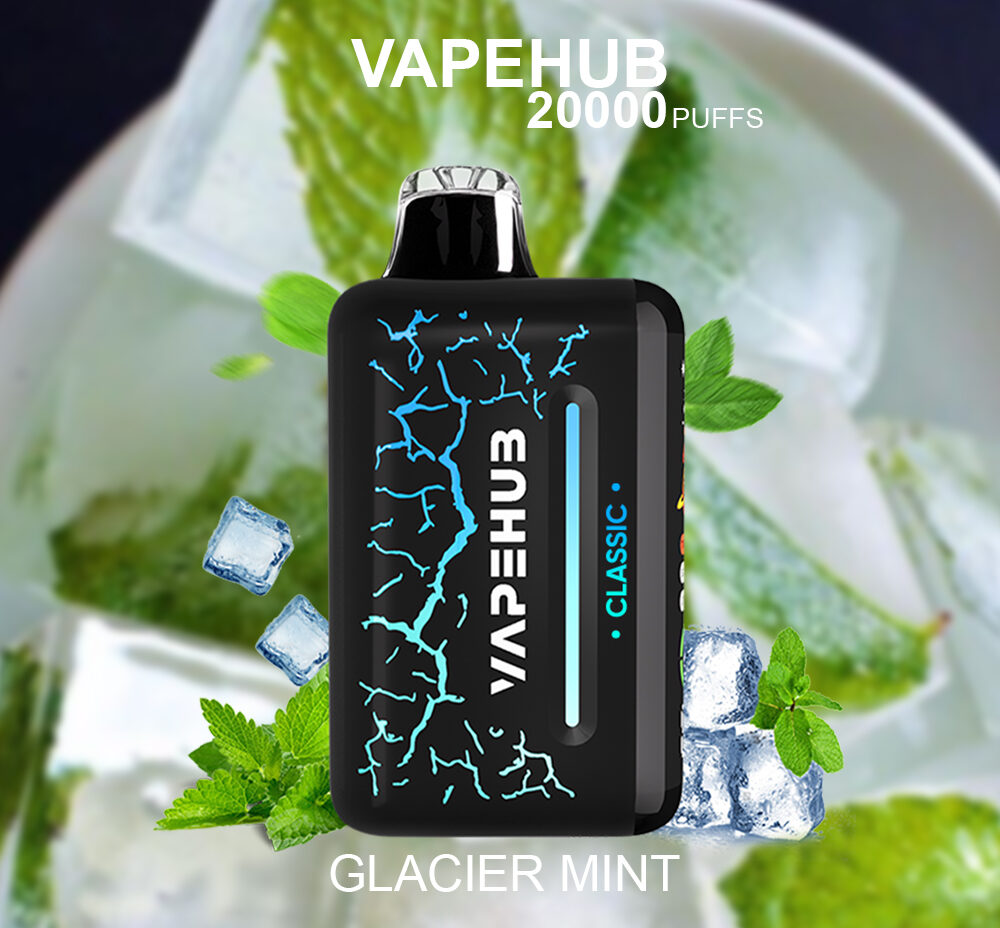 VAPEHUB GLACIER MINT - 20000 PUFFS — image 1