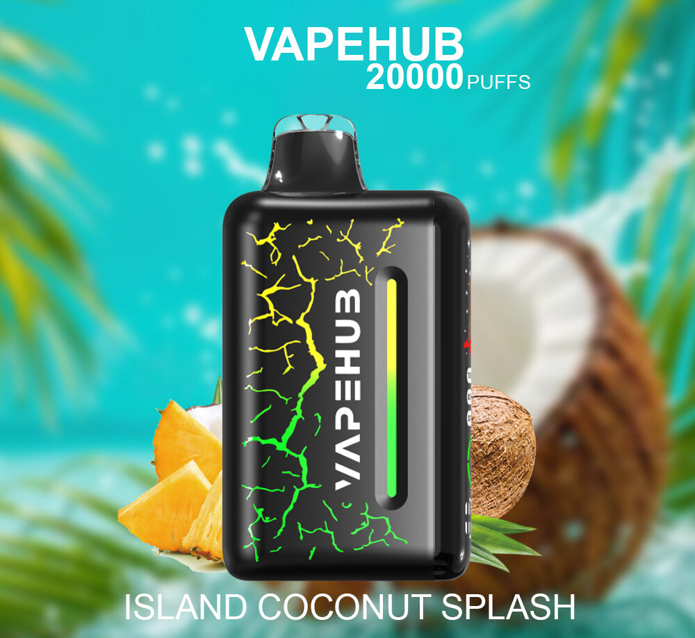 VAPEHUB ISLAND COCONUT SPLASH - 20000 PUFFS — image 1