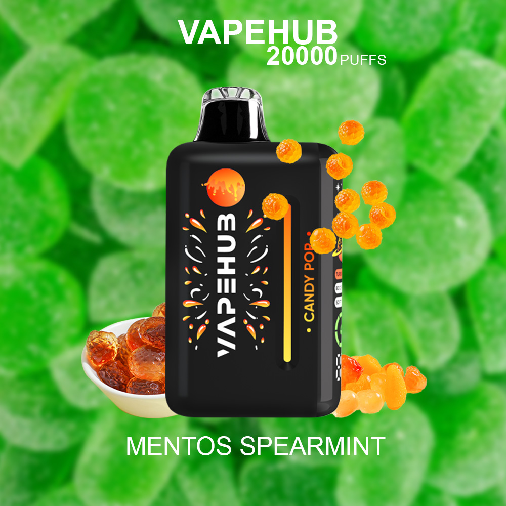 VAPEHUB MENTOS SPEARMINT - 20000 PUFFS — image 1
