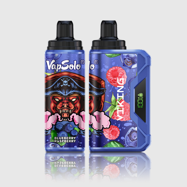 VapSolo VIKING 12000 Puffs Blueberry Raspberry — image 1