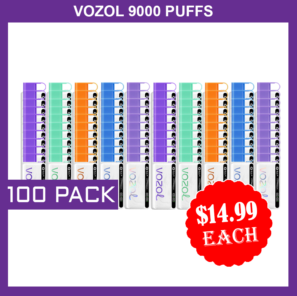 VOZOL 9000 PUFFS - 100 PACK | IGET Australia — image 1