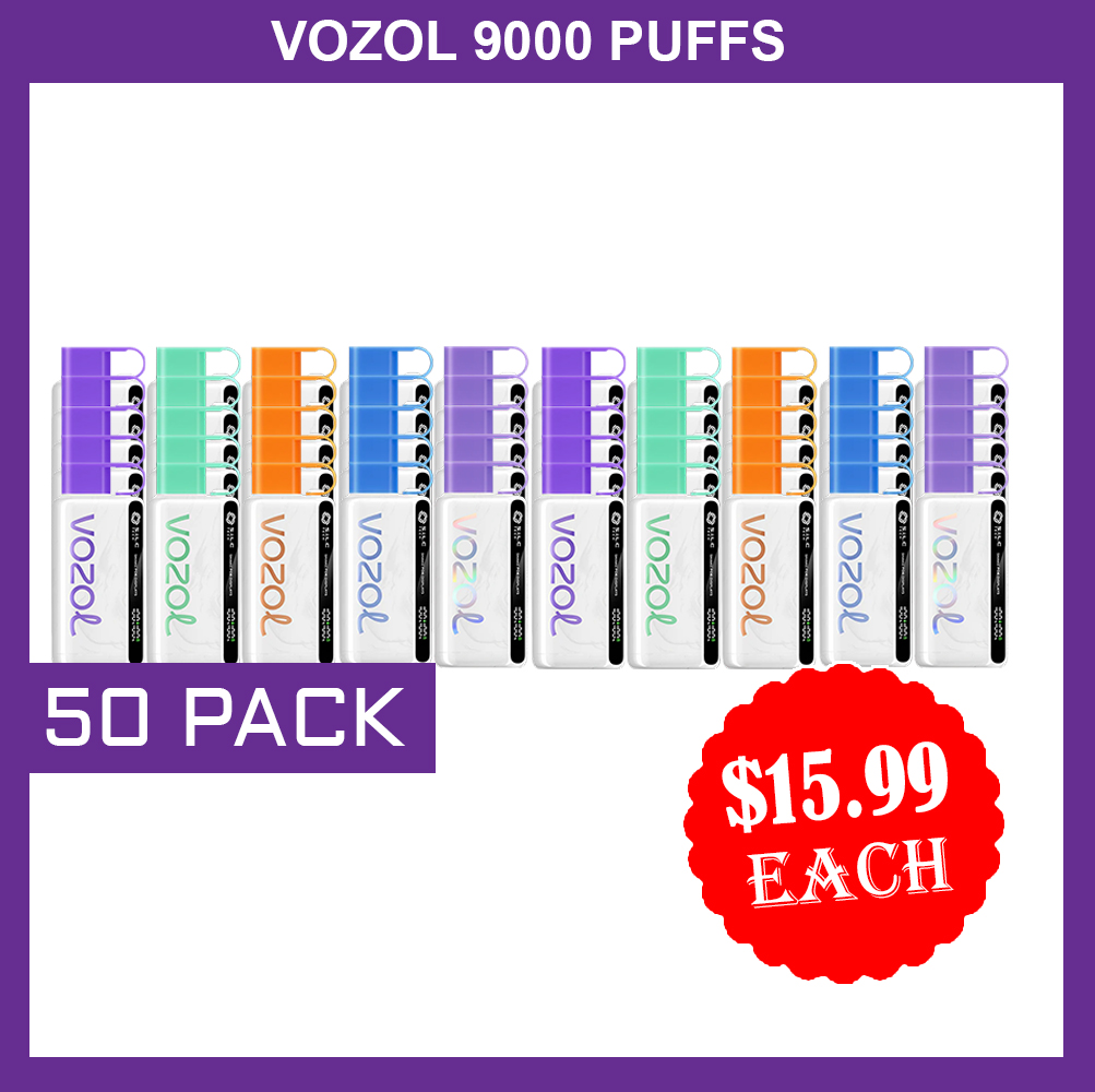 VOZOL 9000 PUFFS - 50 PACK | IGET Australia — image 1