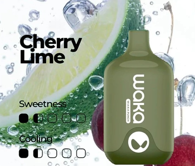 WAKA SMASH CHERRY LIME - 6000 PUFFS — image 1