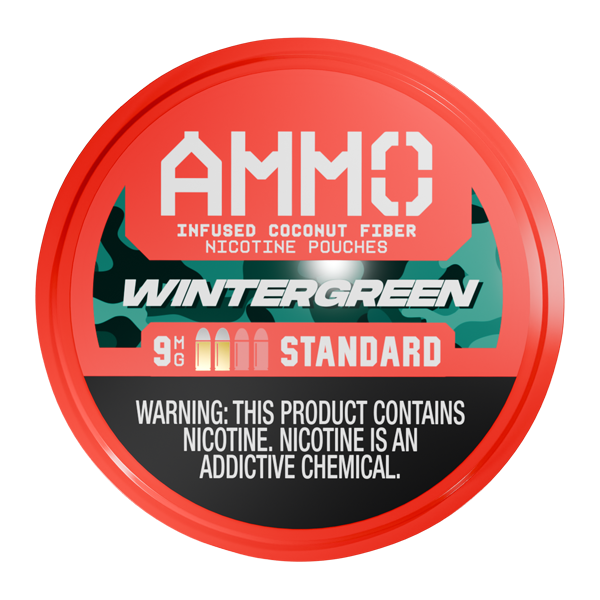 Wintergreen AMMO Nicotine Pouches — image 1