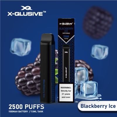X-QLUSIVE BLACKBERRY ICE – 2500 PUFFS — image 1