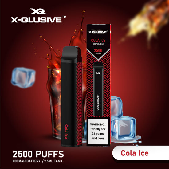 X-QLUSIVE COLA ICE – 2500 PUFFS — image 1