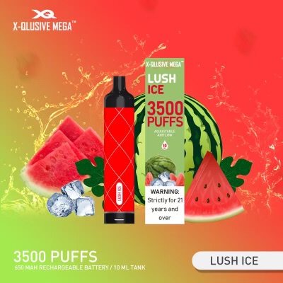X-QLUSIVE MEGA LUSH ICE – 3500 PUFFS — image 1