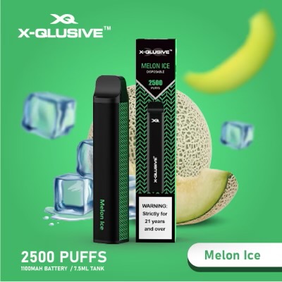 X-QLUSIVE MELON ICE – 2500 PUFFS — image 1