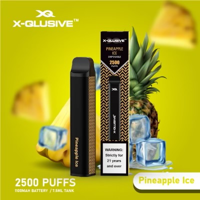 X-QLUSIVE PINEAPPLE ICE – 2500 PUFFS — image 1