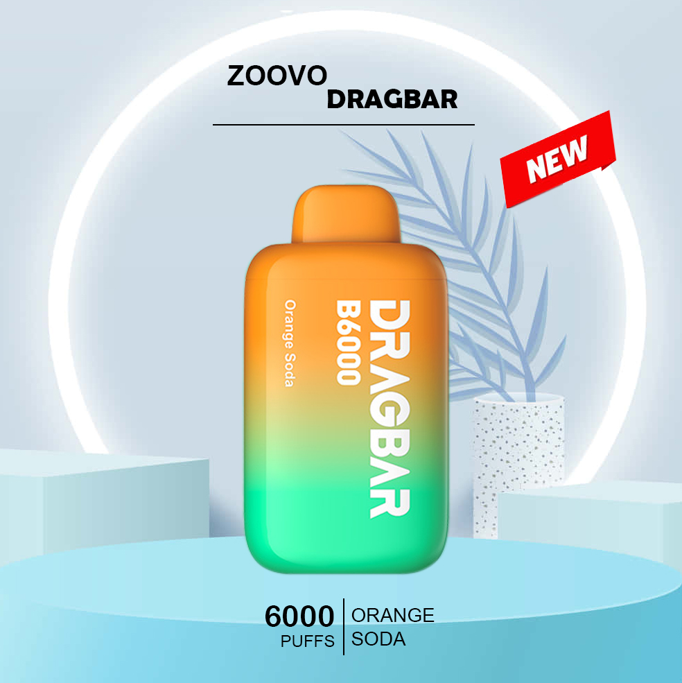 Zoovoo Dragbar Orange Soda 6000 Puffs — image 1