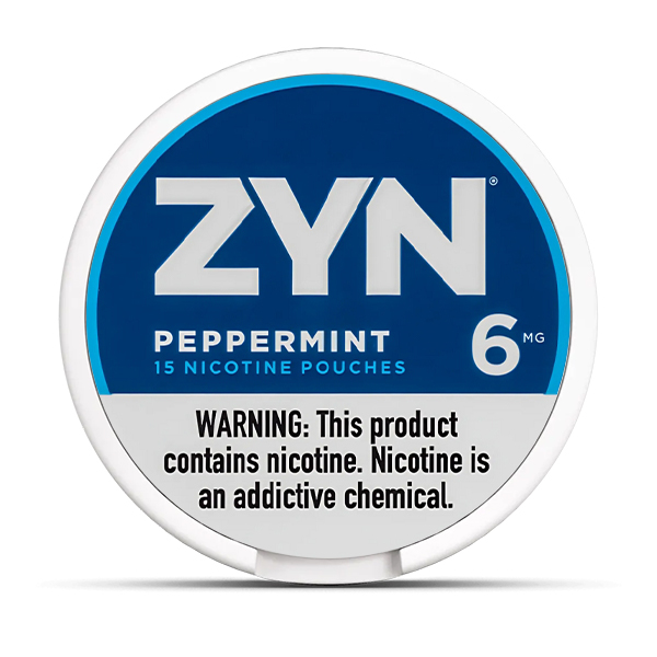 ZYN Nicotine Pouches Peppermint 6mg — image 1