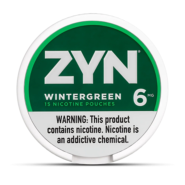 ZYN Nicotine Pouches Wintergreen 6mg — image 1